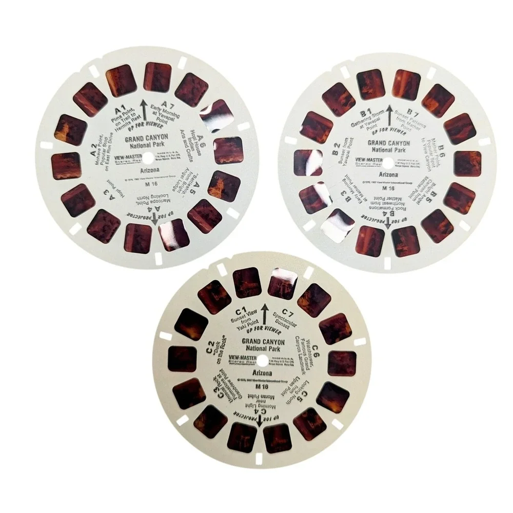 1982 View-Master Grand Canyon National Park Packet No. 1